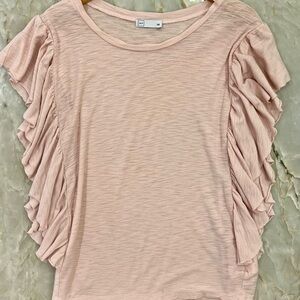 MICHELLE by Comune Women’s Ruffled Top, XS